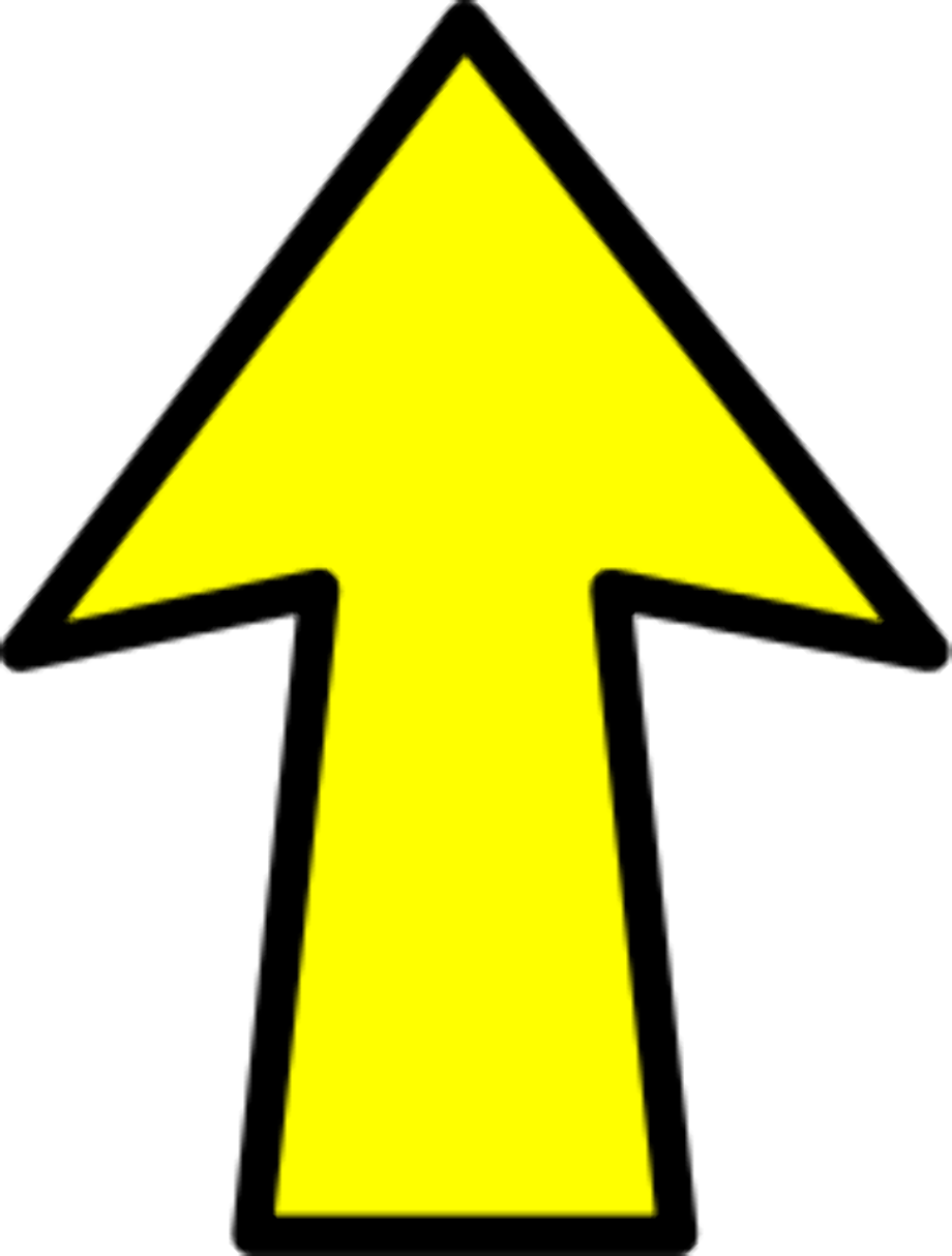 Download High Quality arrow clipart yellow Transparent PNG