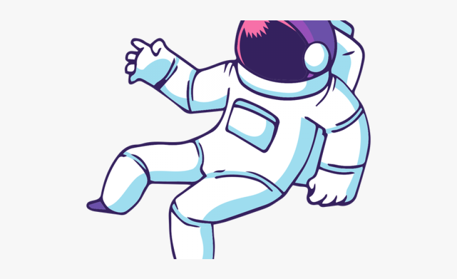 astronaut clipart simple