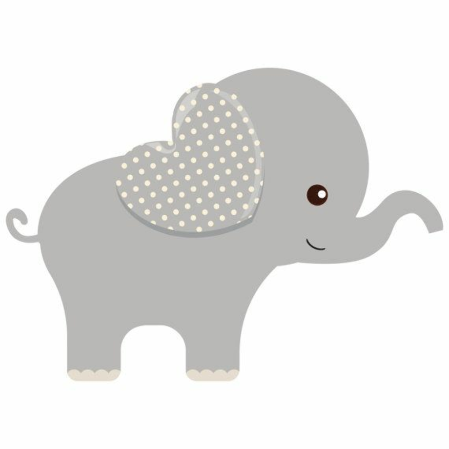 baby elephant clipart shower