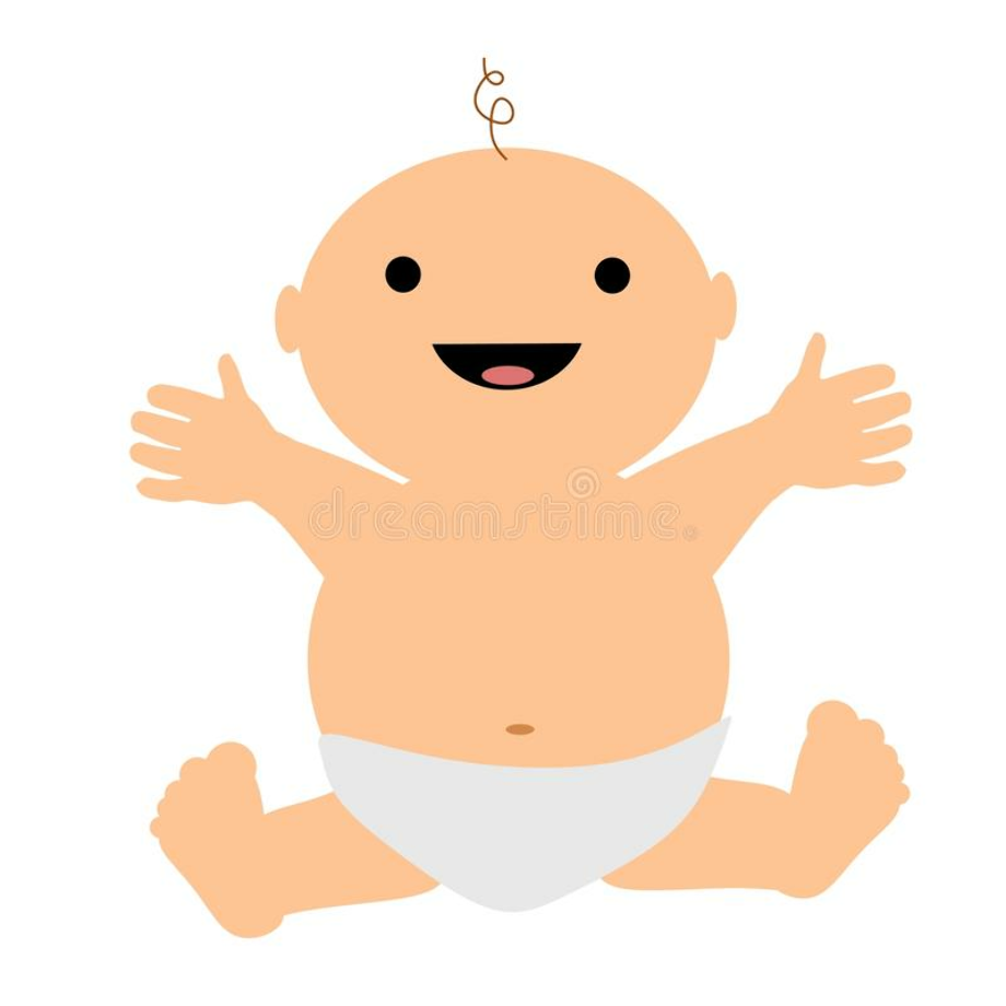 baby clipart simple