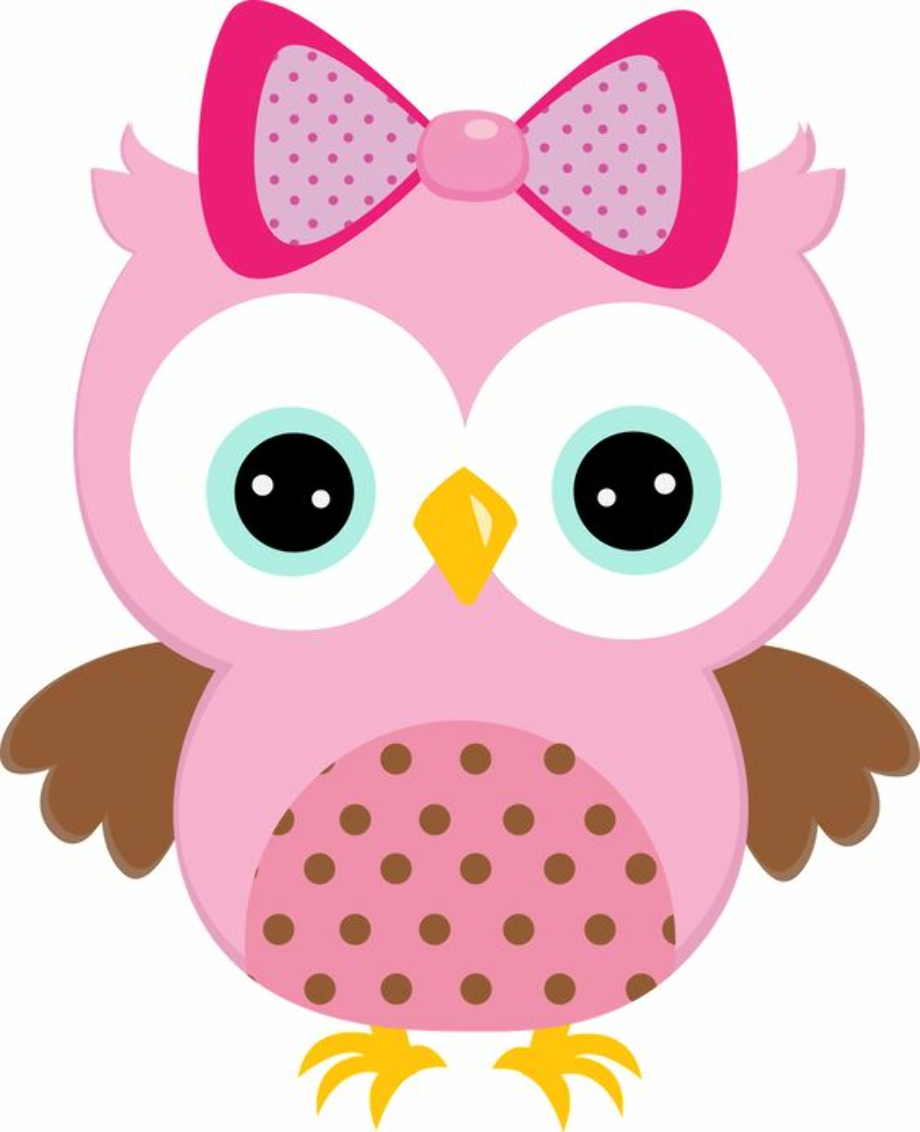 baby girl clipart owl