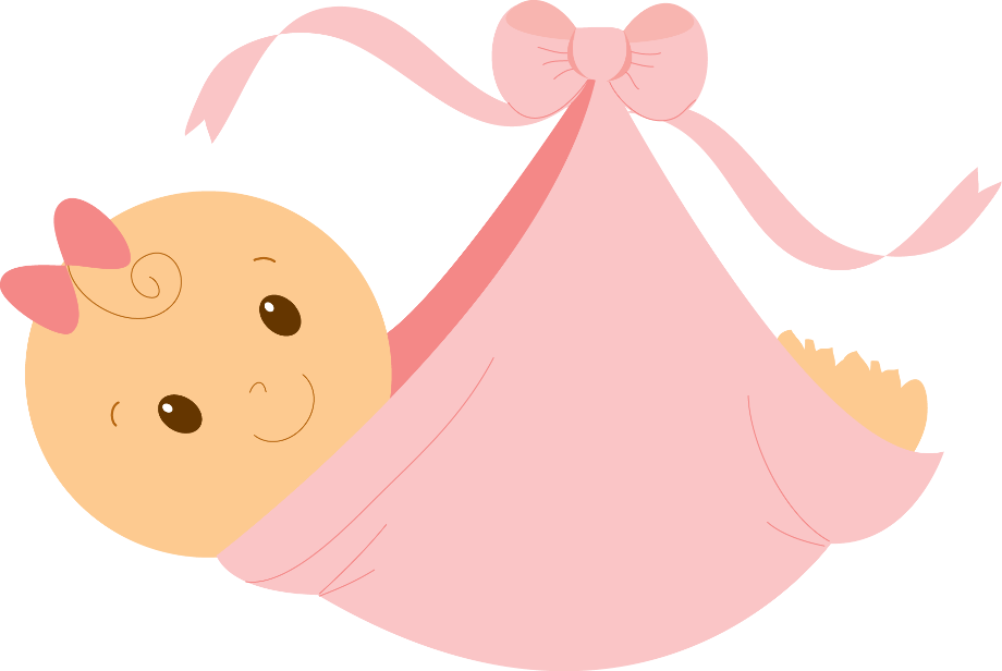 baby girl clipart twin