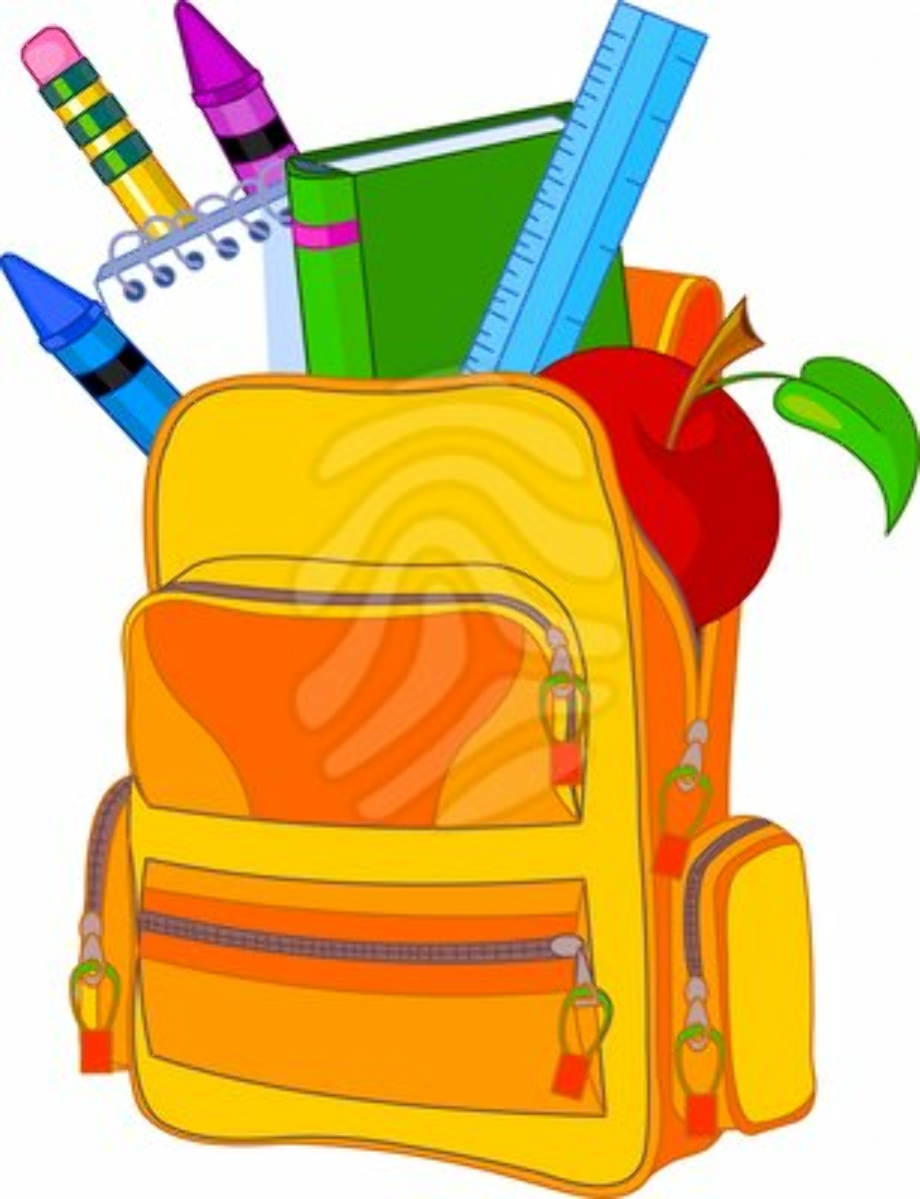 back to school clipart backpack