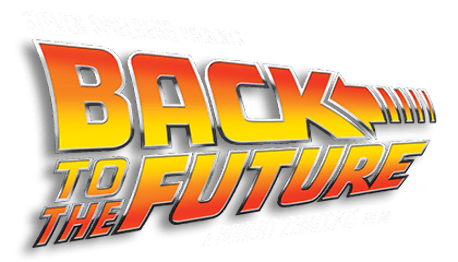 back to the future logo arrow