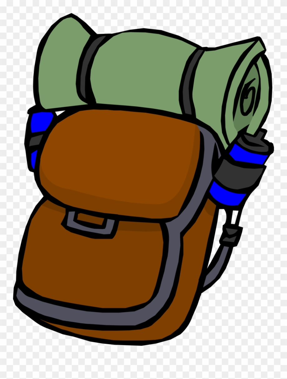 backpack clipart camping