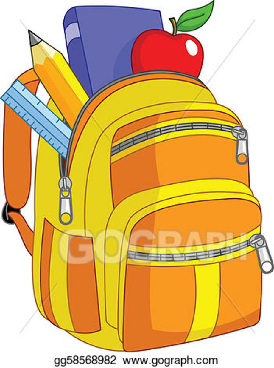 Download High Quality backpack clipart school Transparent PNG Images ...