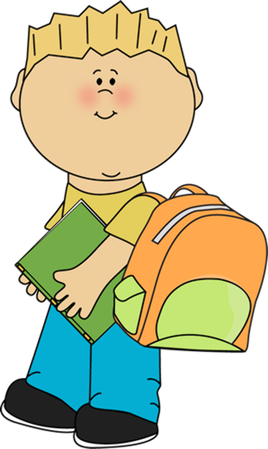 Download High Quality backpack clipart boy Transparent PNG Images - Art ...
