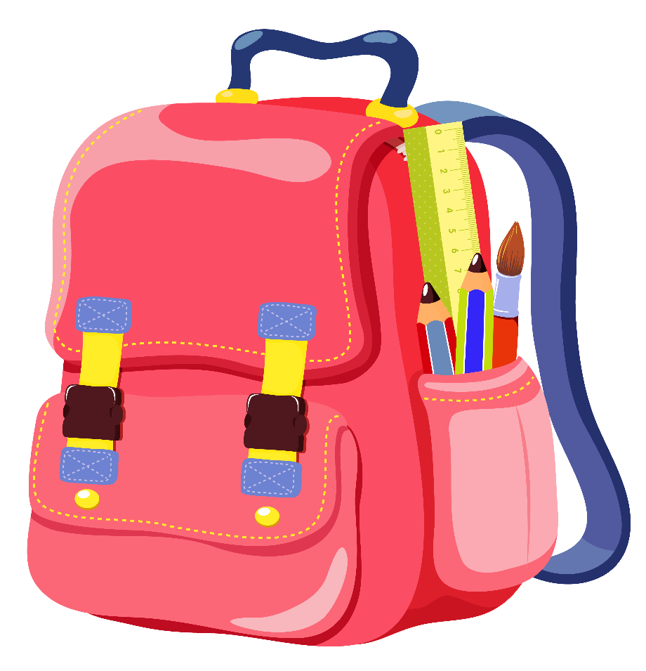 backpack clipart clear background