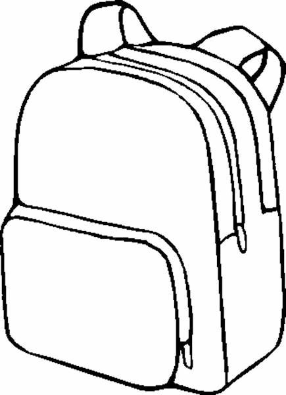 Download High Quality backpack clipart white Transparent PNG Images