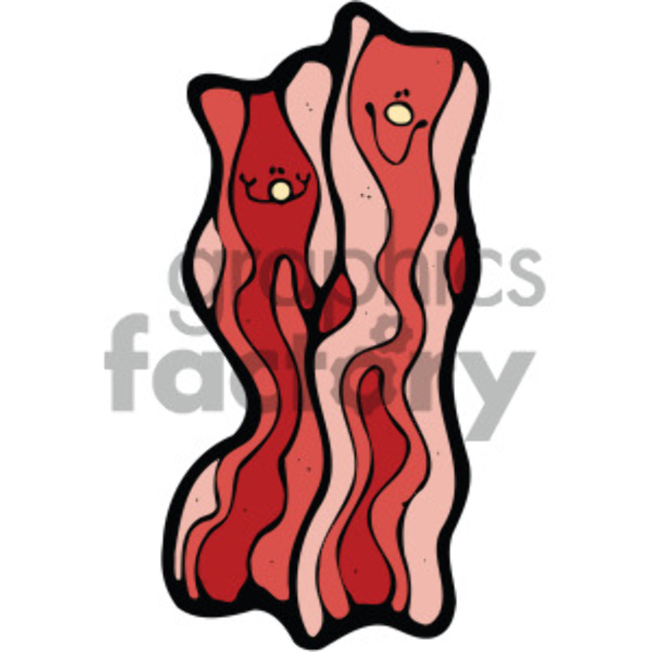 Download High Quality bacon clipart vector Transparent PNG Images - Art