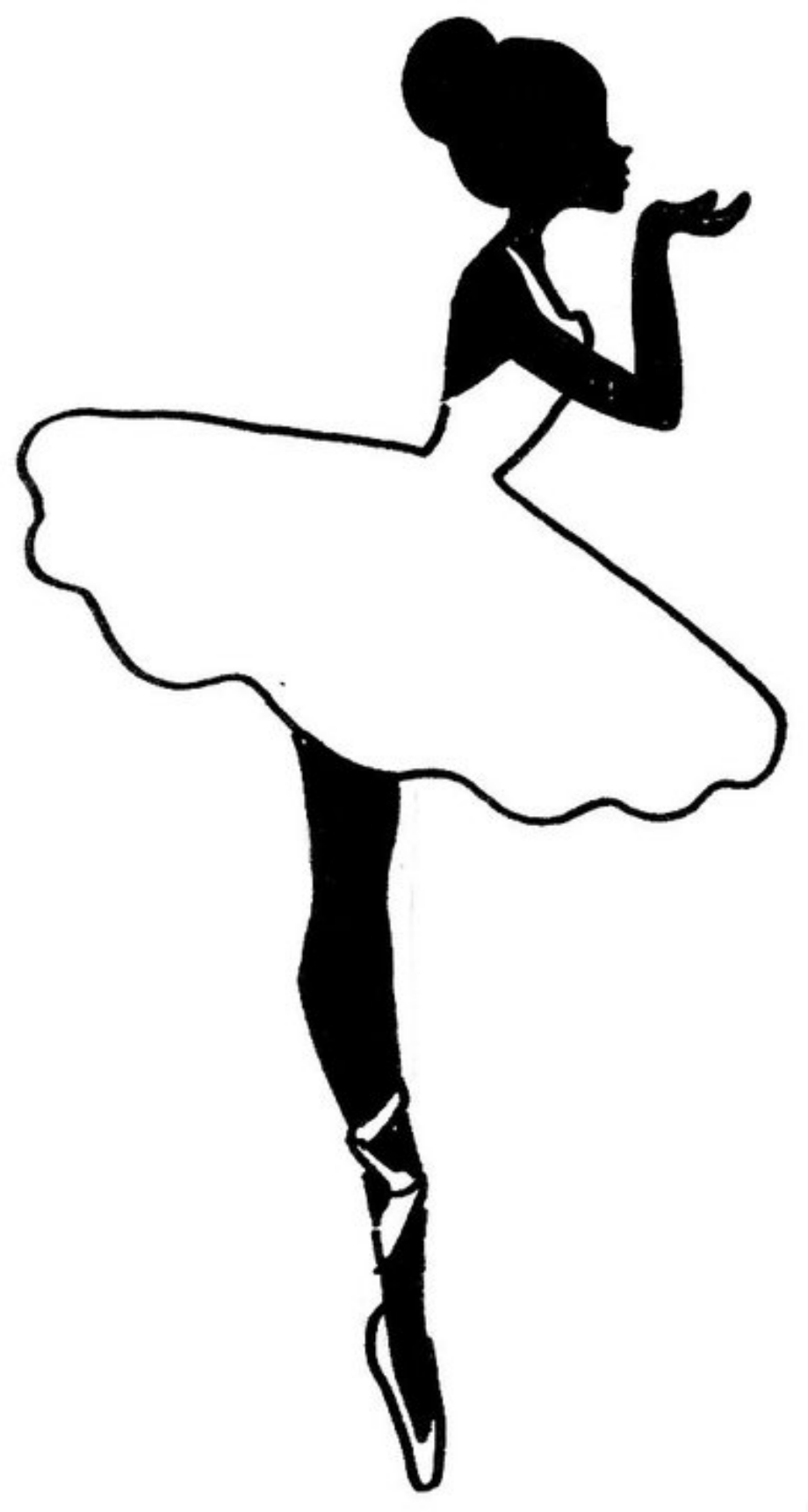 download-high-quality-ballerina-clipart-outline-transparent-png-images