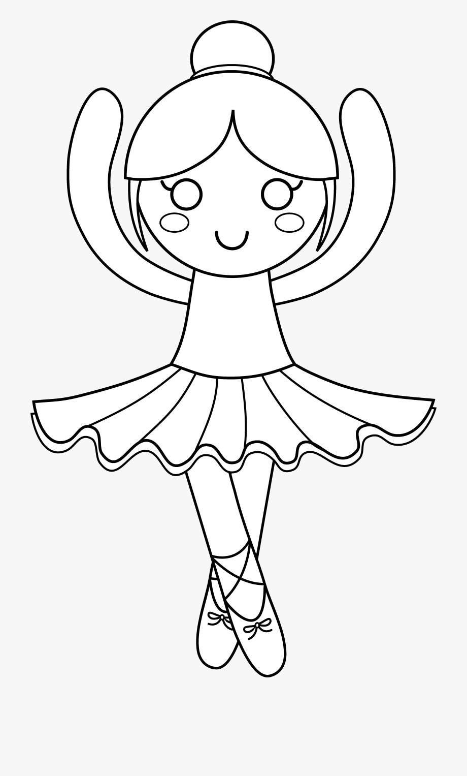 Download High Quality ballerina clipart outline Transparent PNG Images ...