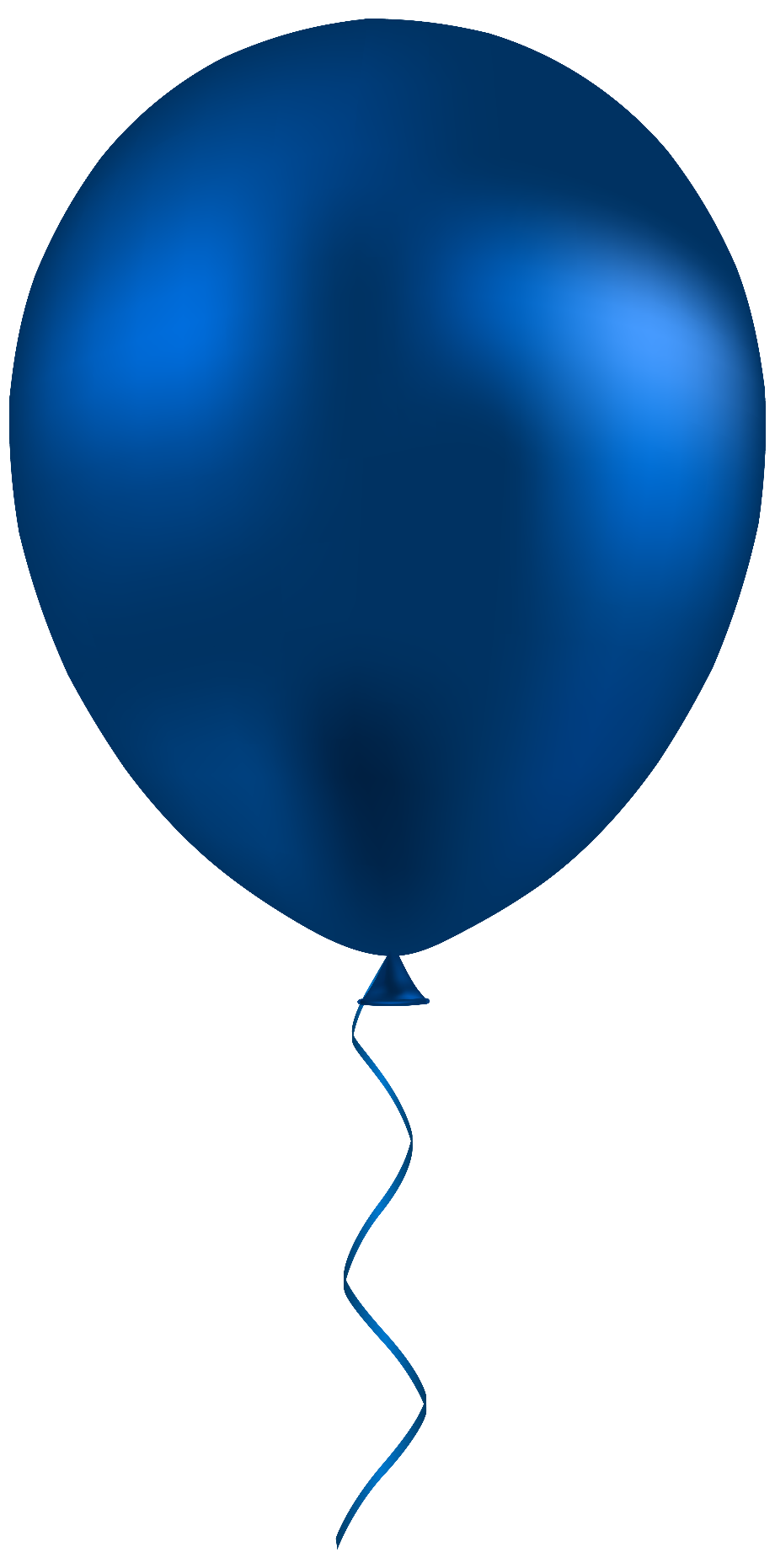balloons clipart blue
