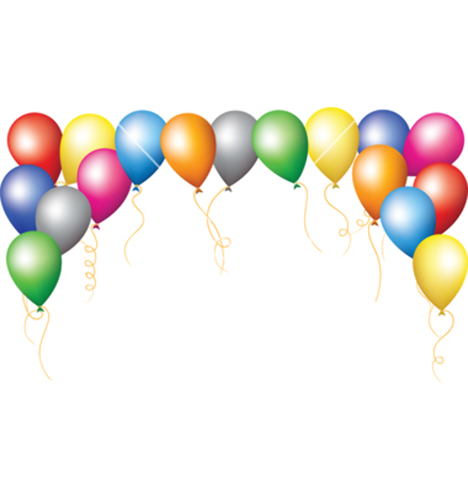 Download High Quality balloon clipart border Transparent PNG Images ...