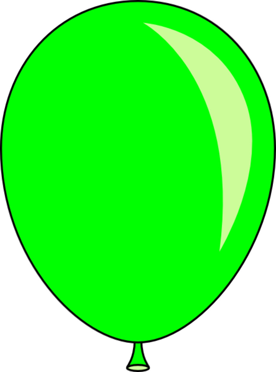 balloon clipart green