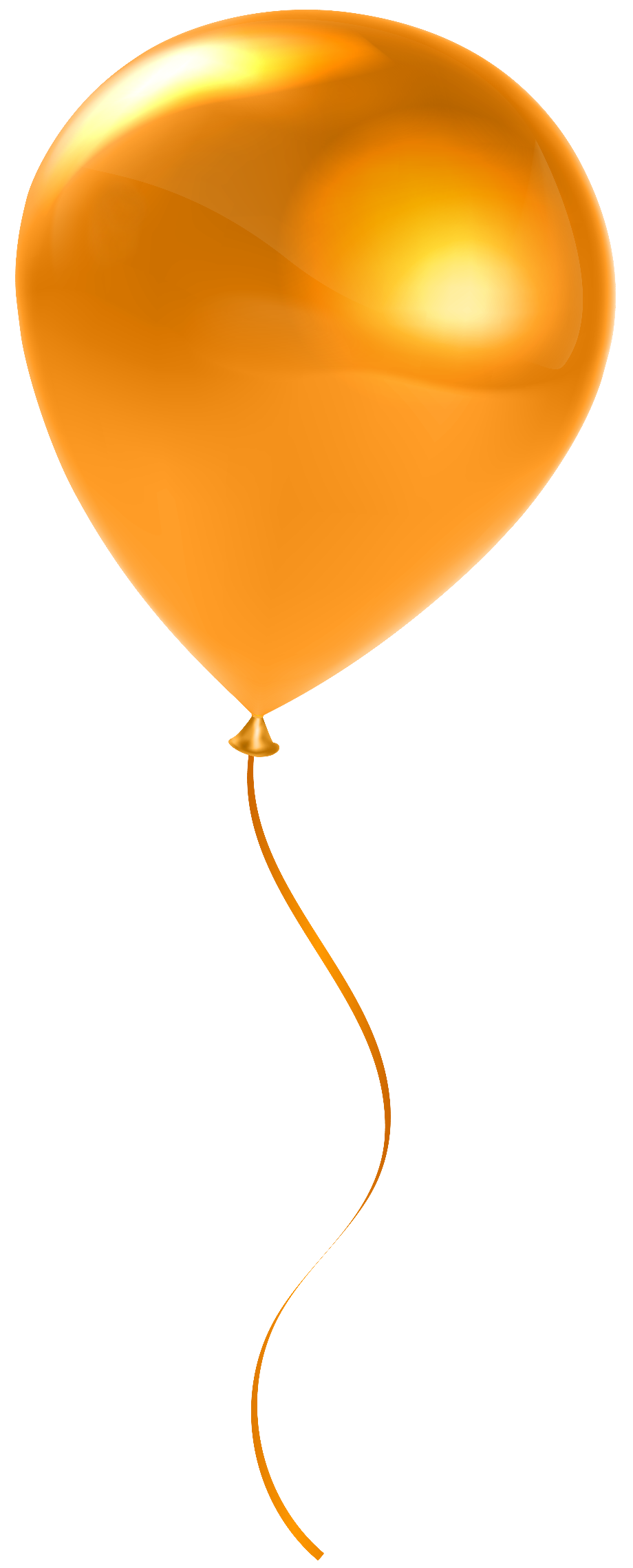 Download High Quality balloon clipart orange Transparent PNG Images