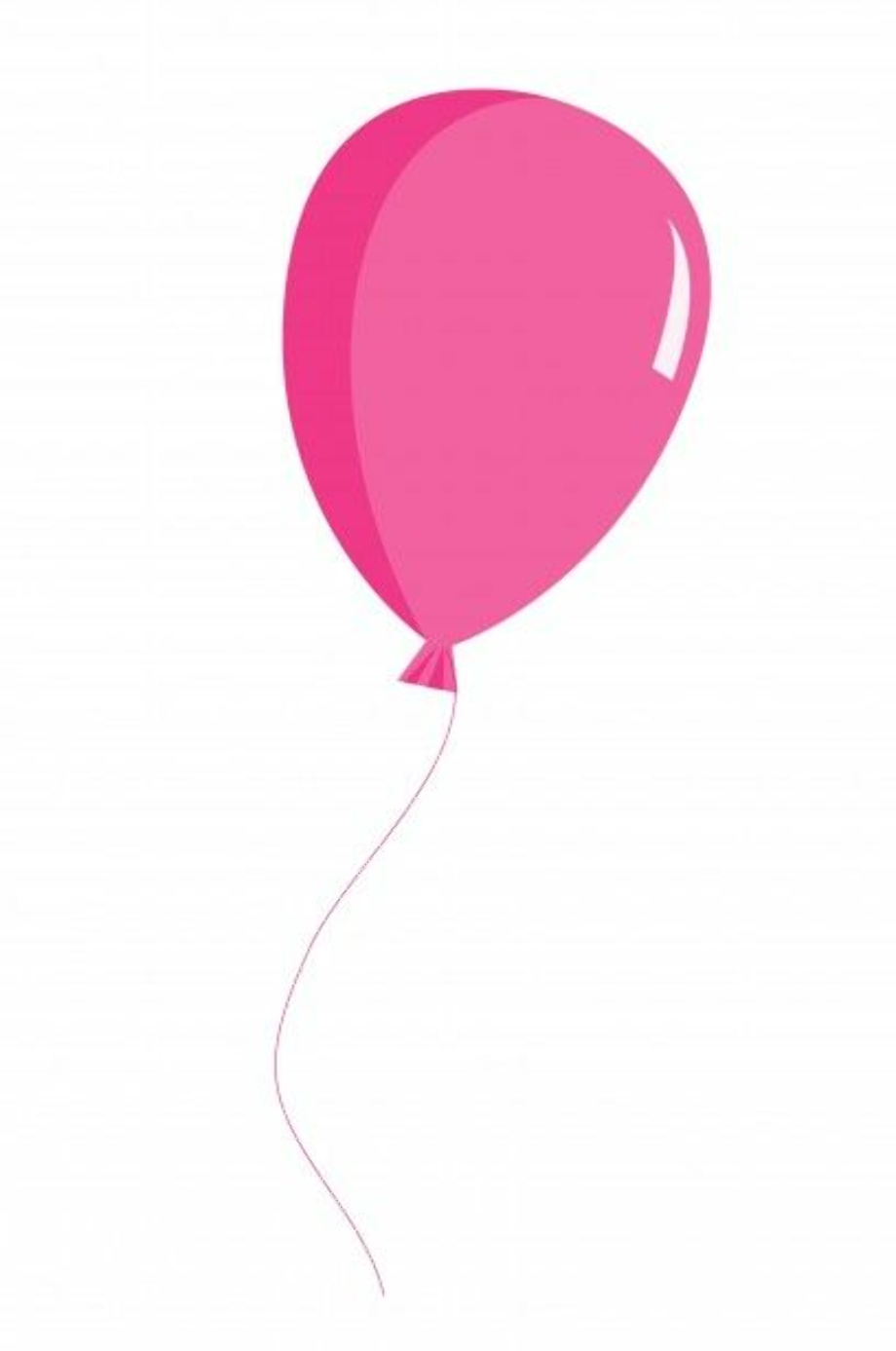 balloons clipart pink
