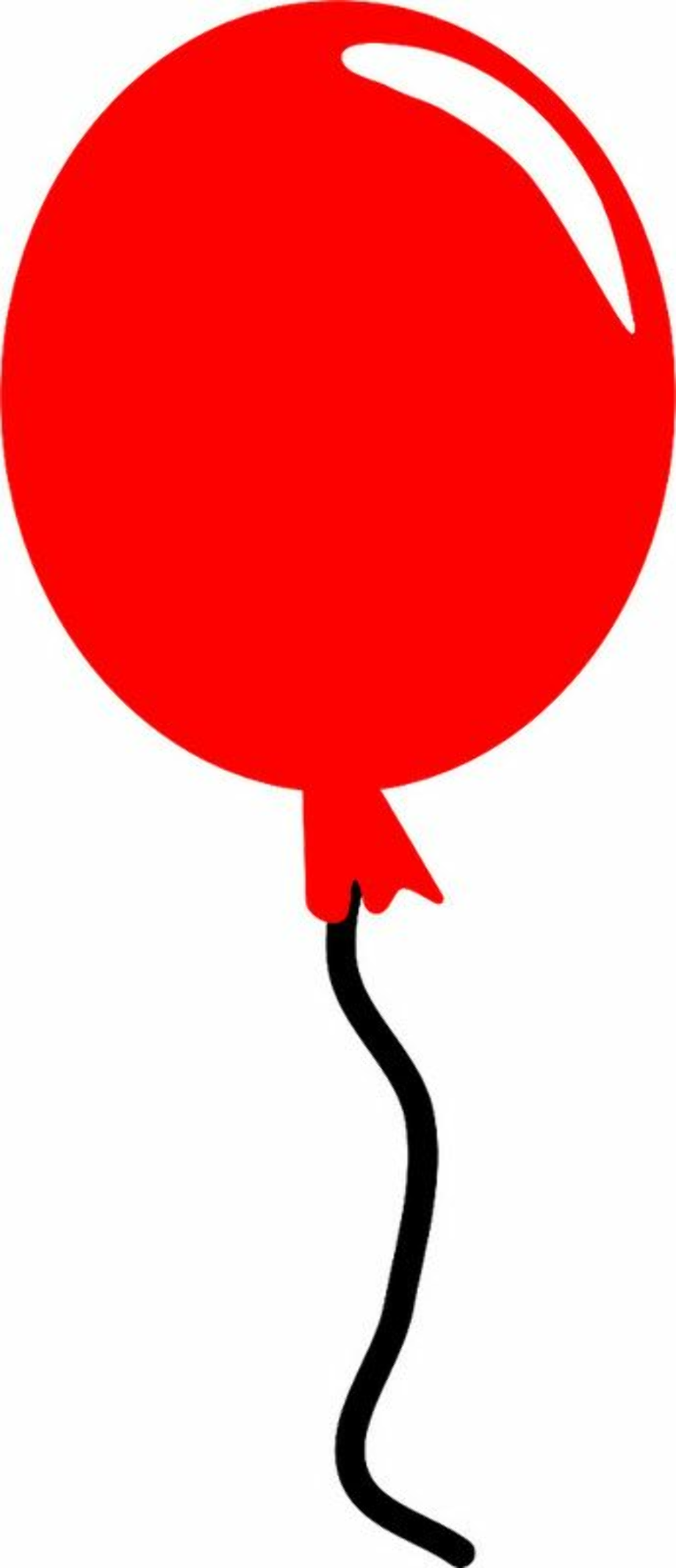 balloons clipart red