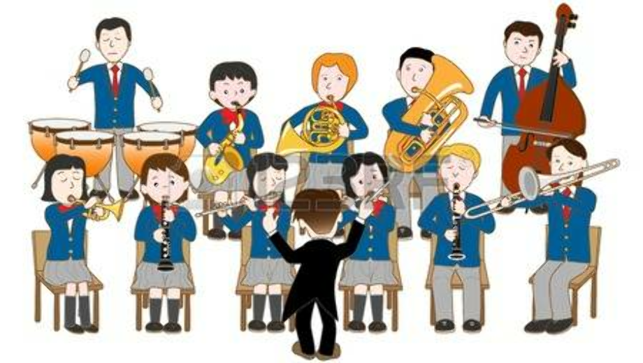 band clipart school
