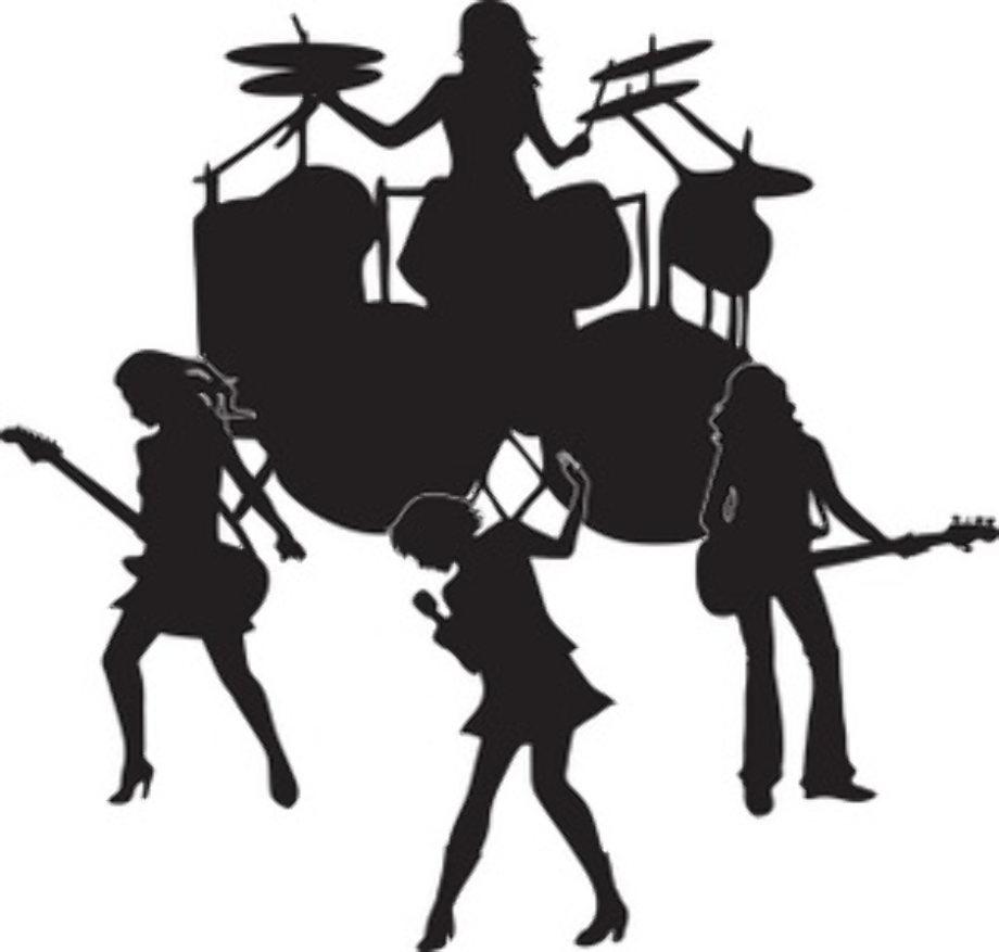 band clipart girl