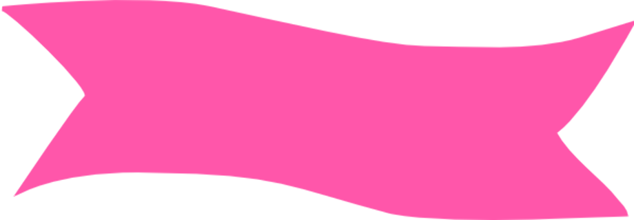 banner clipart pink