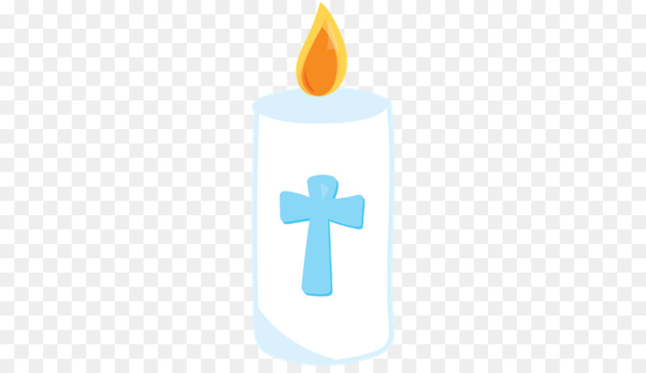baptism clipart candle