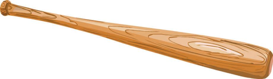 baseball bat clipart cute