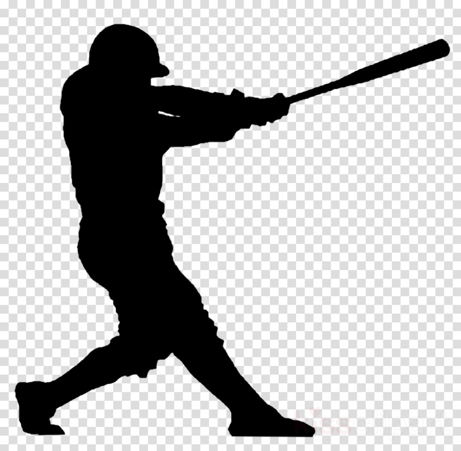 Download High Quality baseball player clipart silhouette Transparent
