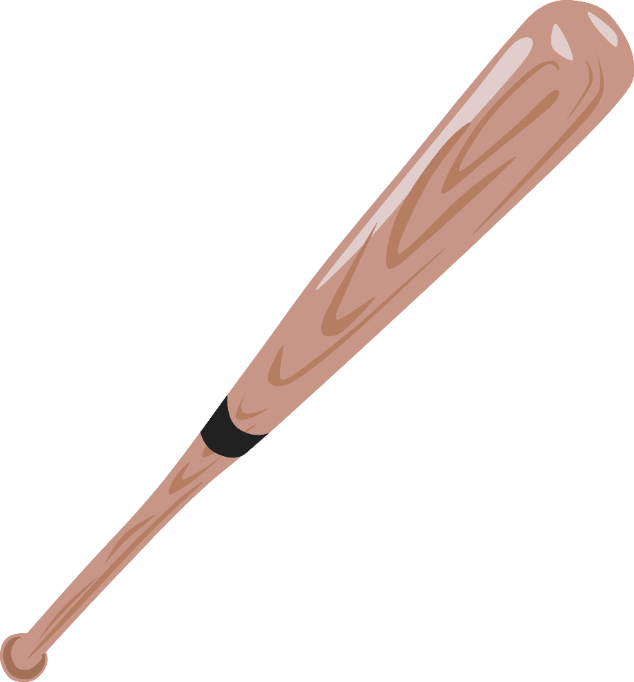 baseball bat clipart