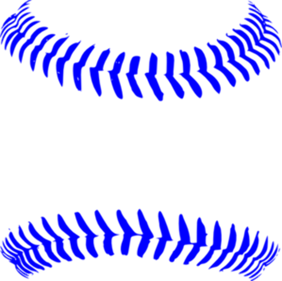 baseball clipart blue