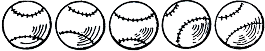 baseball clip art retro
