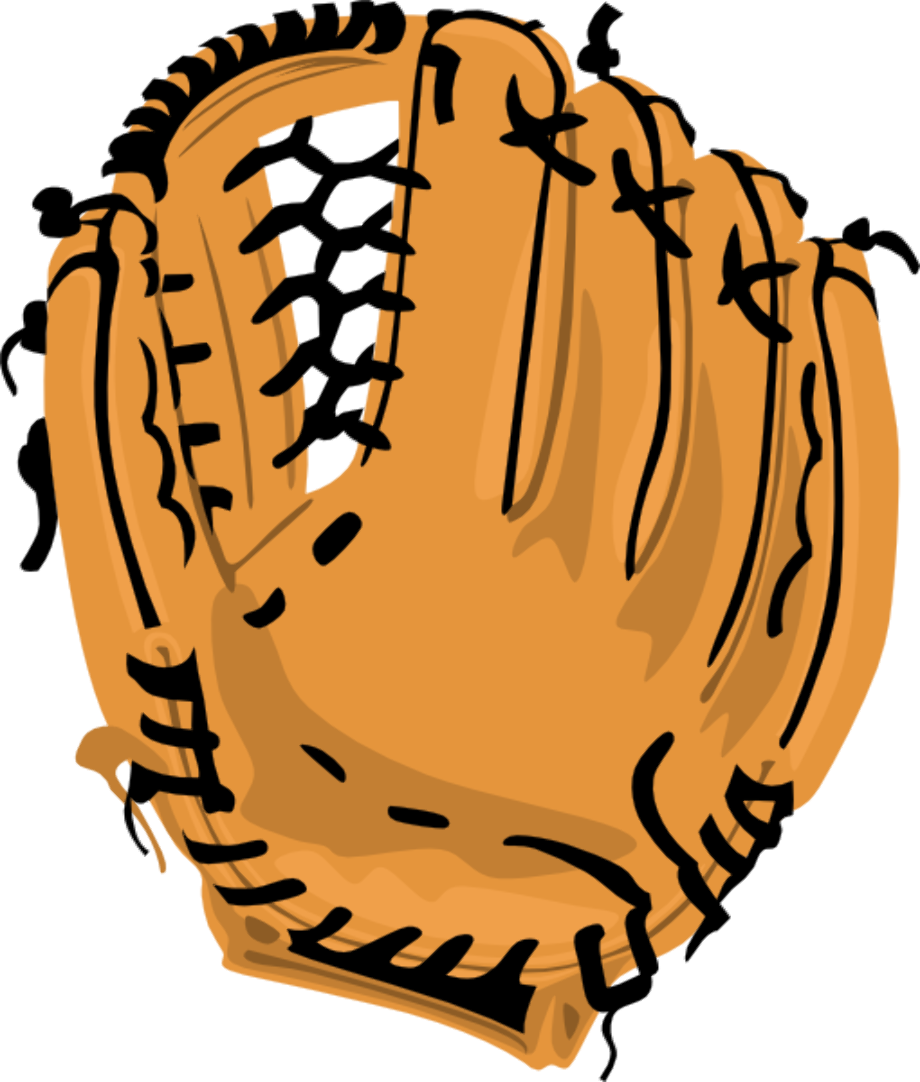 baseball clipart glove