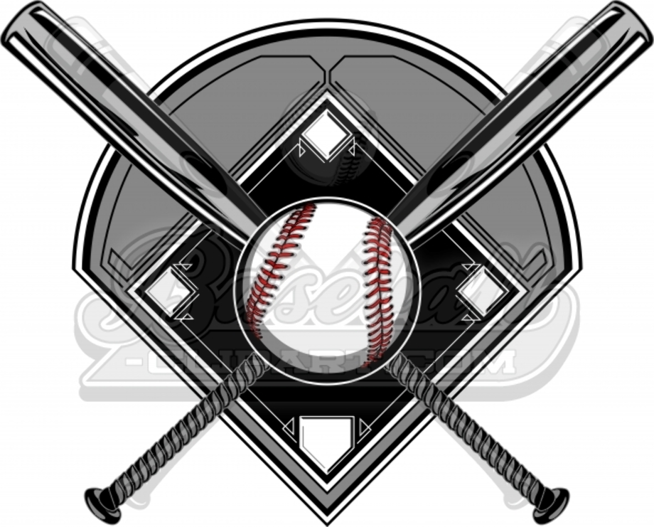 baseball logo diamond