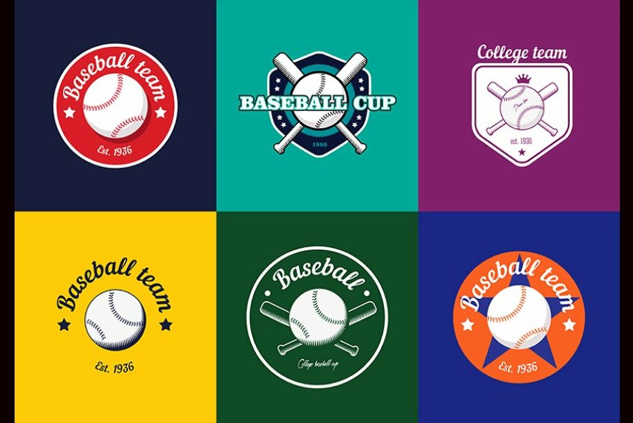 baseball logo creative