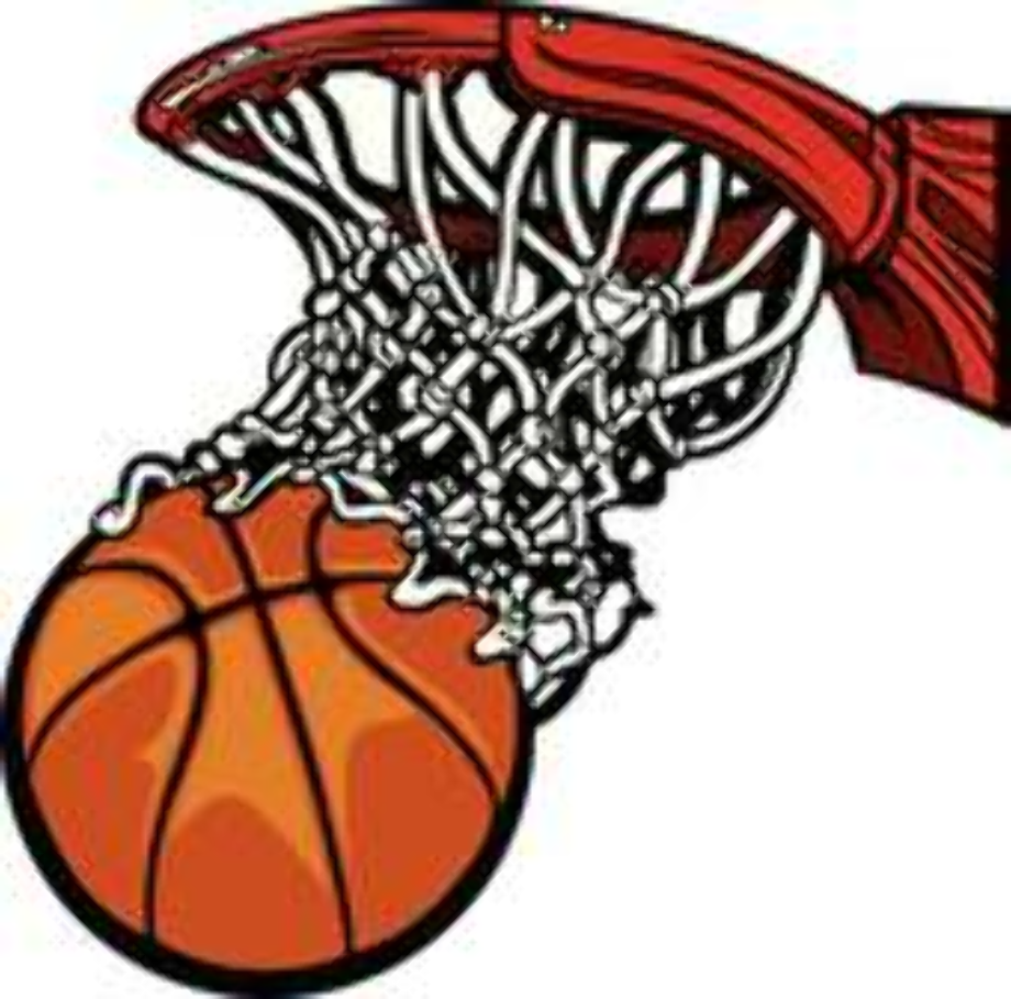 basketball clipart abstract