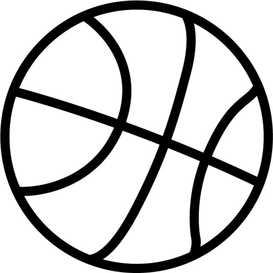 Basketball Black and White