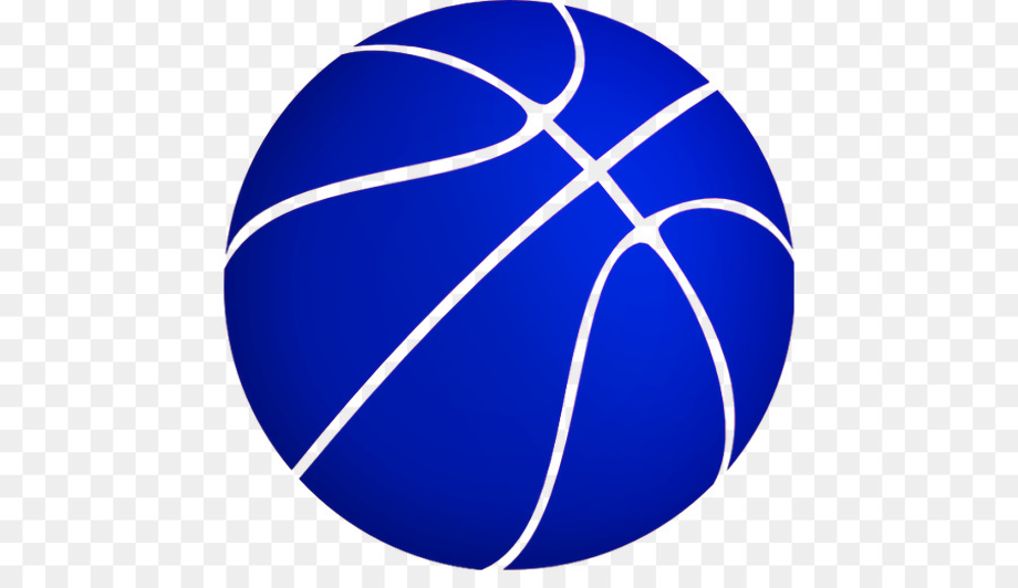 basketball transparent blue