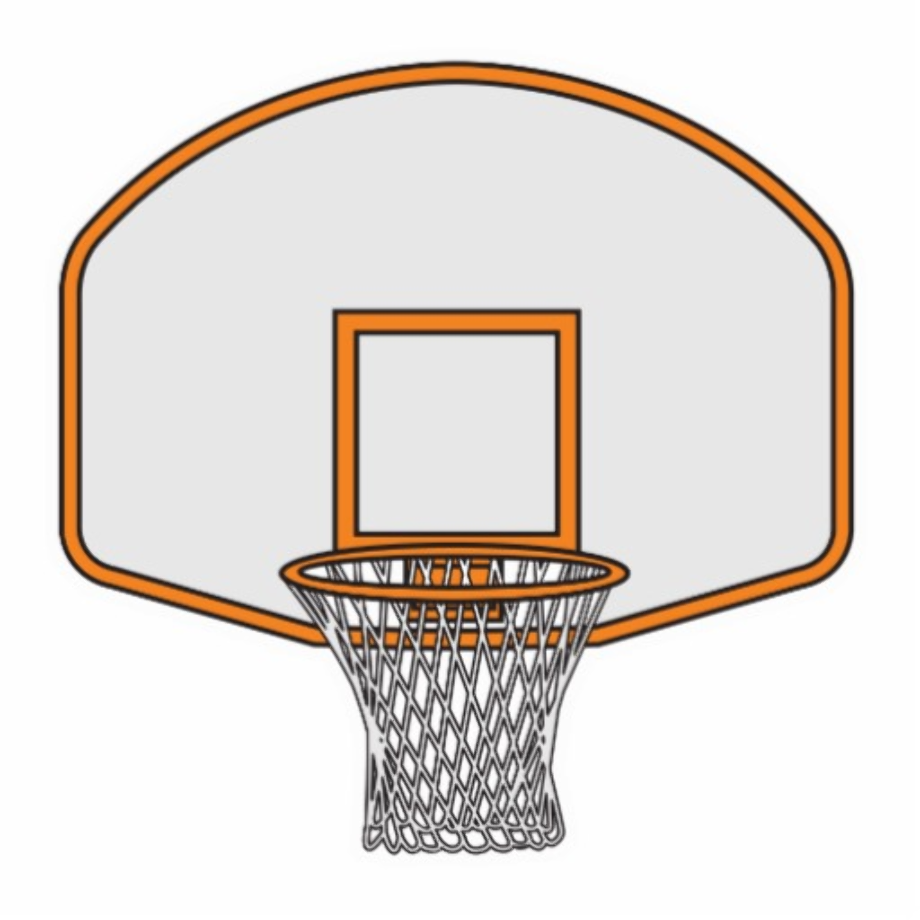 basketball clipart hoop