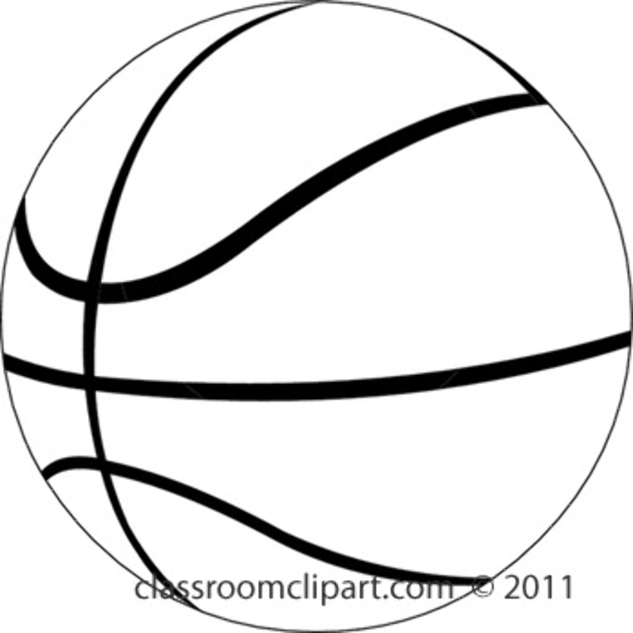 basketball clipart black and white transparent background