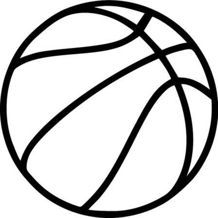 Download High Quality basketball clipart outline Transparent PNG Images