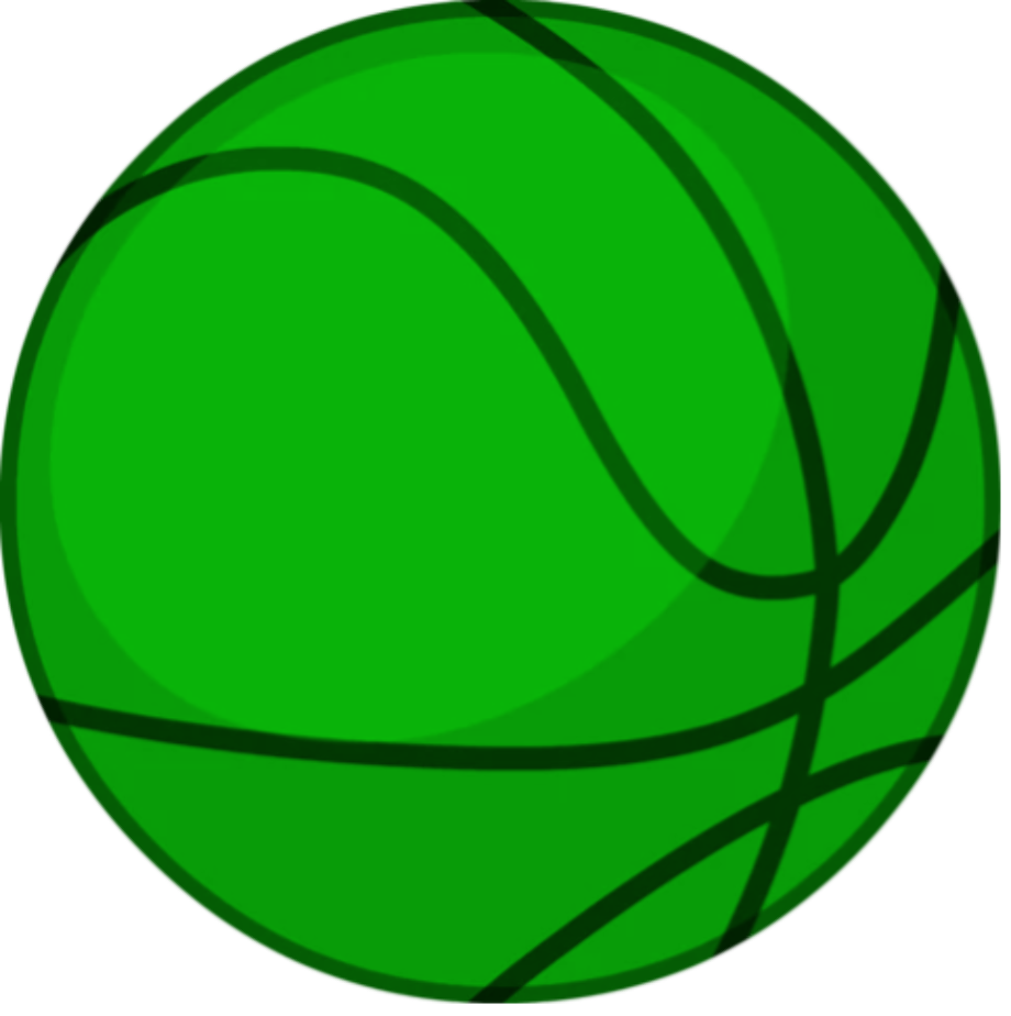 basketball transparent green