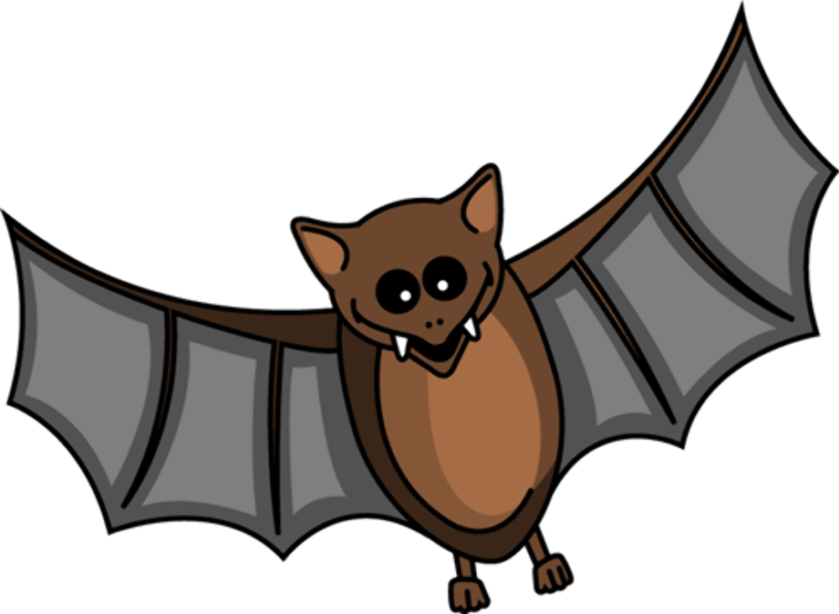 bat clipart realistic