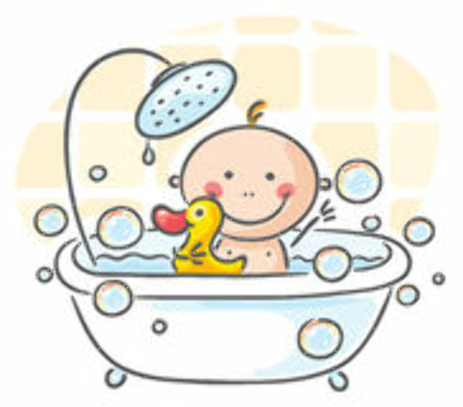 bathtub clipart baby