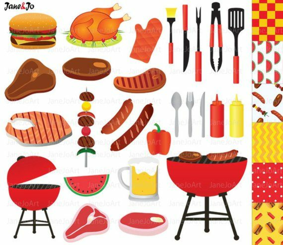 grill clipart food