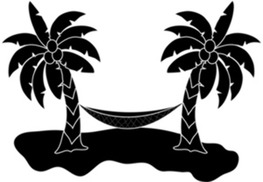 beach clip art silhouette
