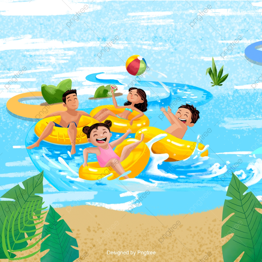 Download High Quality beach clipart swimming Transparent PNG Images ...