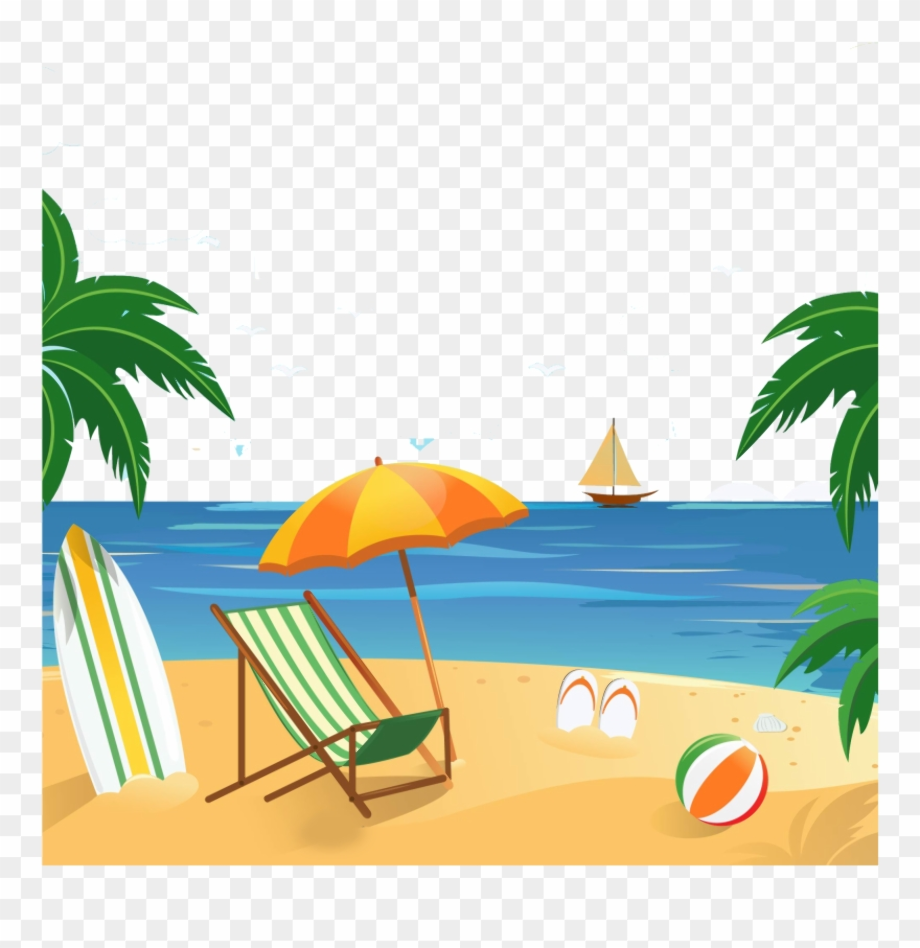 vacation clipart transparent background
