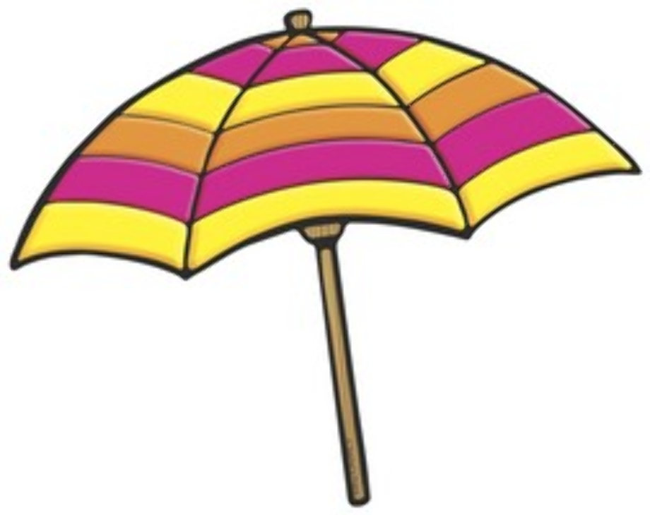 beach clip art umbrella