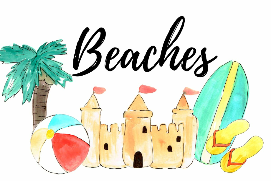 sand clipart watercolor