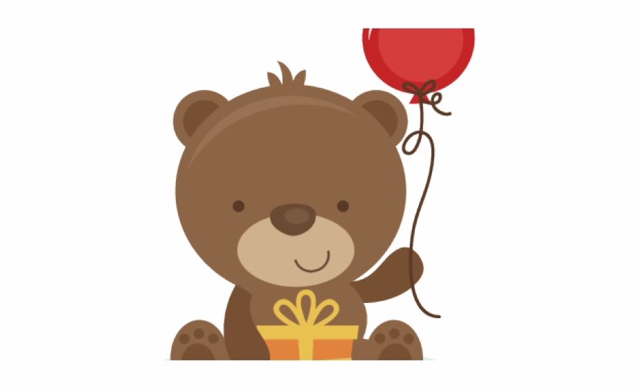 teddy bear clipart birthday